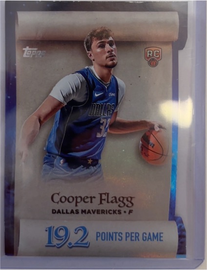 2025-26 Topps Blue Die Cut #ML-1 Cooper Flagg — front
