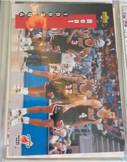 1993-94 Upper Deck #223 Miami Heat — front