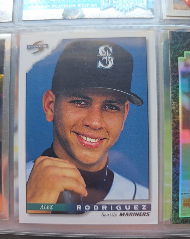 1996 Score #20 Alex Rodriguez — front