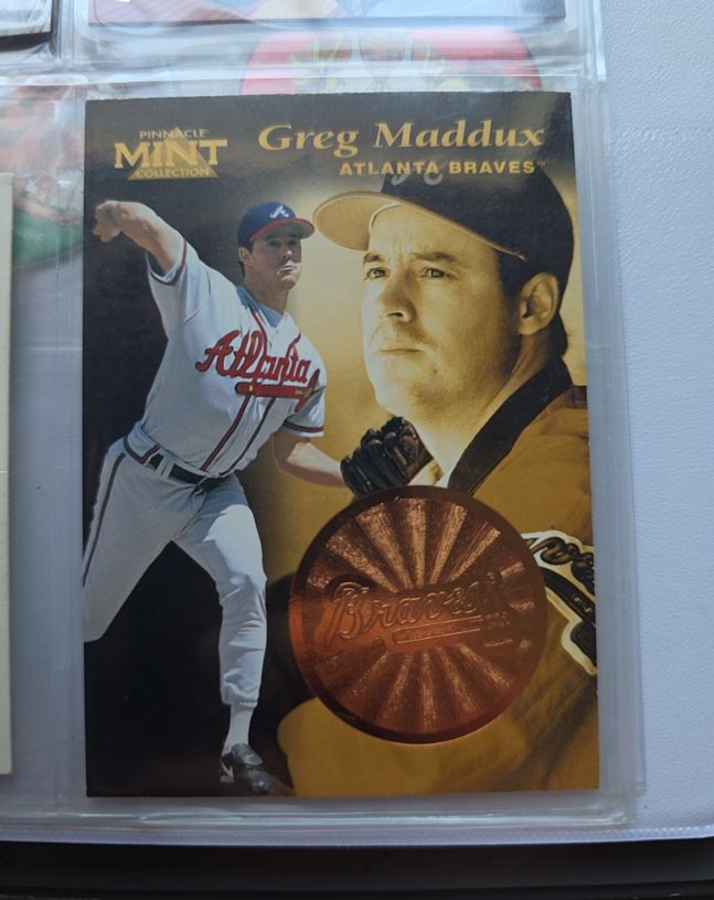 1997 Pinnacle Mint Collection #11 Greg Maddux — front