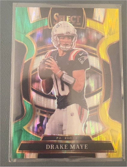 2025 Panini Select #80 Drake Maye — front