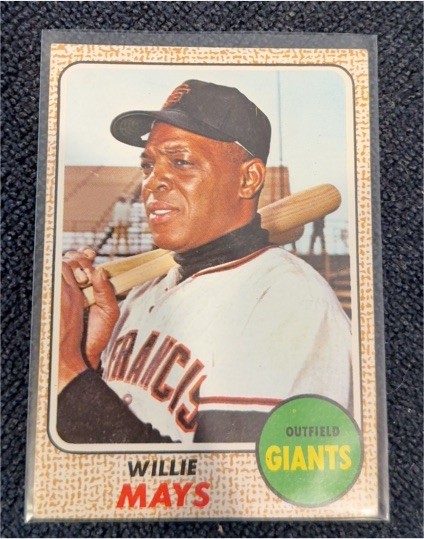 1968 Topps #50 Willie Mays — front