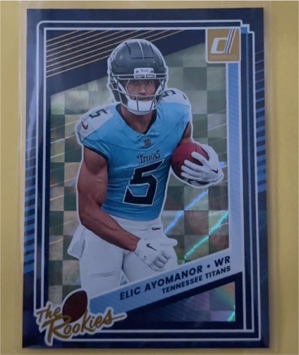2025 Donruss The Rookies #37 Elic Ayomanor — front