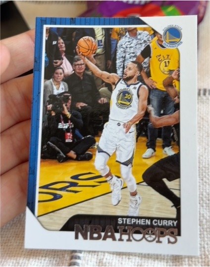 2018-19 Panini NBA Hoops #15 Stephen Curry — front