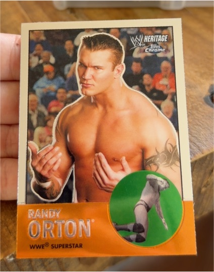 2007 Topps Heritage II Chrome #44 Randy Orton — front