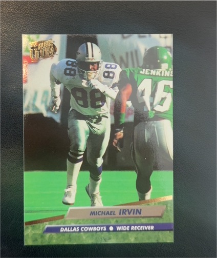 1992 Fleer Ultra #83 Michael Irvin — front