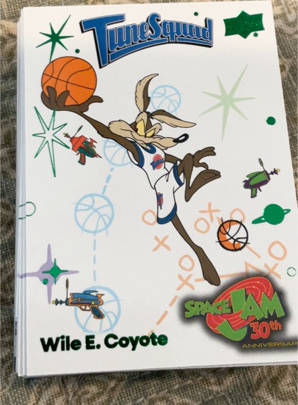 2026 Upper Deck Space Jam 30th Anniversary #2 Wile E. Coyote — front