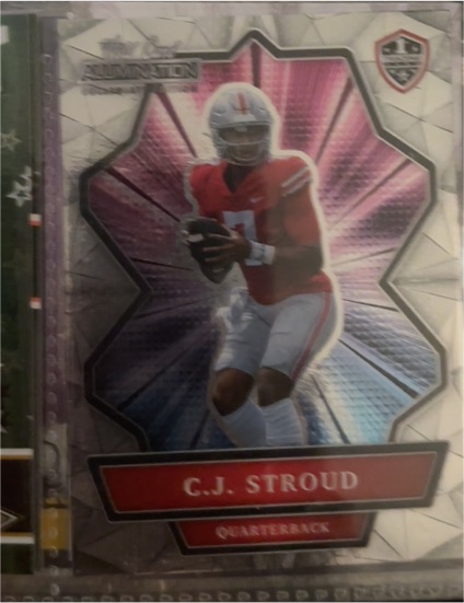 2021 Wild Card Alumination NIL Collegiate Edition #ANBC-14 C.J. Stroud — front