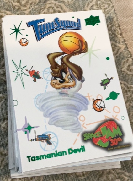 2026 Upper Deck Space Jam 30th Anniversary #4 Tasmanian Devil — front