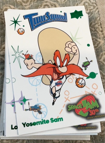 2026 Upper Deck Space Jam 30th Anniversary Tune Squad #5 Yosemite Sam — front