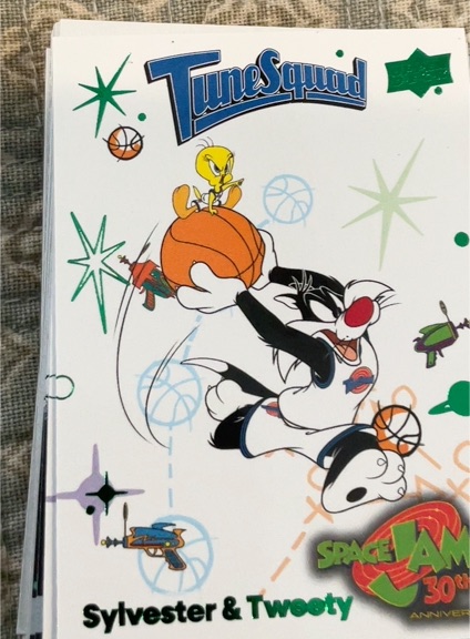 2026 Upper Deck Space Jam 30th Anniversary #7 Sylvester & Tweety — front