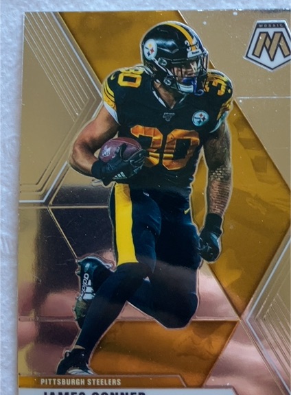 2020 Panini Mosaic #168 James Conner — front