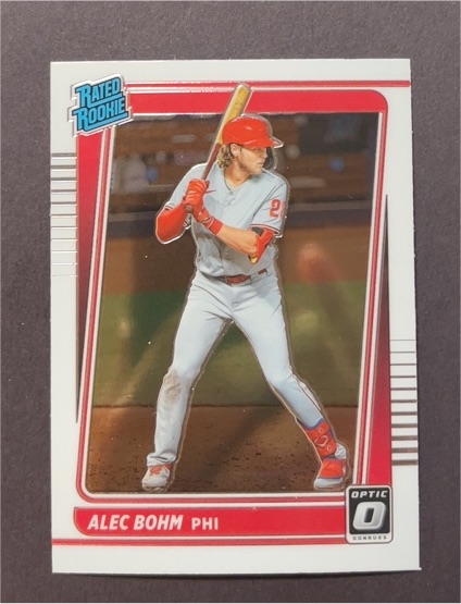 2021 Panini Donruss Optic #35 Alec Bohm — front