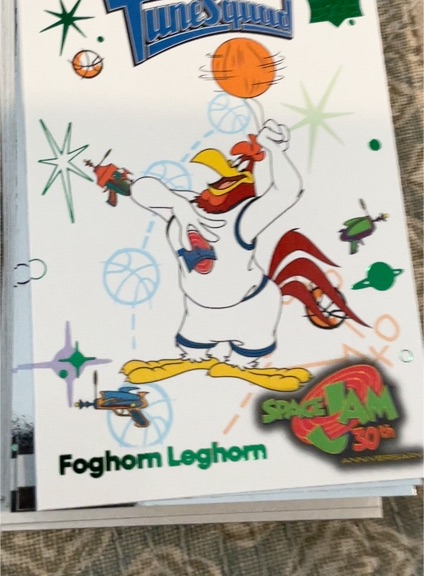 2026 Upper Deck Space Jam 30th Anniversary #8 Foghorn Leghorn — front
