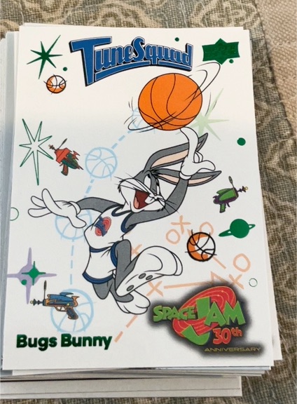 2026 Upper Deck Space Jam 30th Anniversary #9 Bugs Bunny — front
