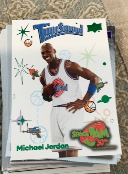 2026 Upper Deck Space Jam 30th Anniversary #1 Michael Jordan Tune Squad — front