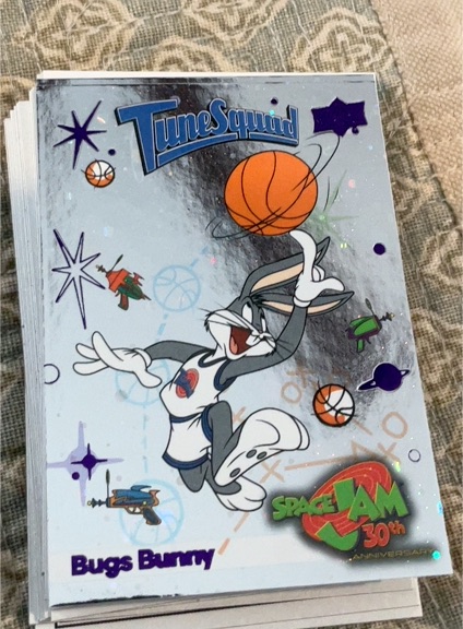 2026 Upper Deck Space Jam 30th Anniversary #9 Bugs Bunny Cosmos Foil — front