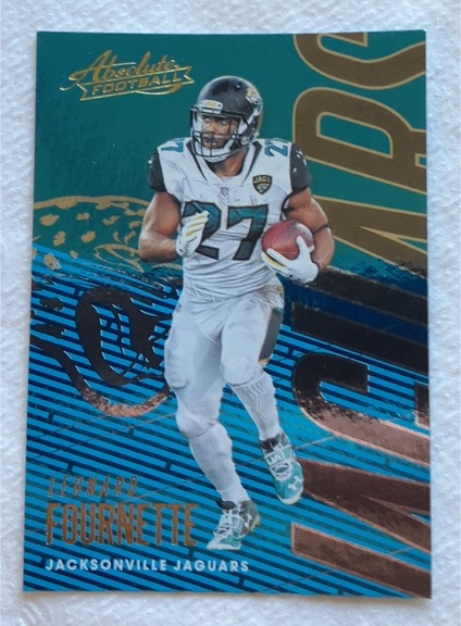 2018 Panini Absolute #47 Leonard Fournette — front