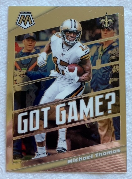 2020 Panini Mosaic #GG10 Michael Thomas — front