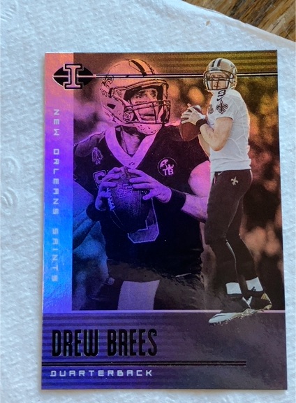 2019 Panini Illusions #42 Drew Brees — front