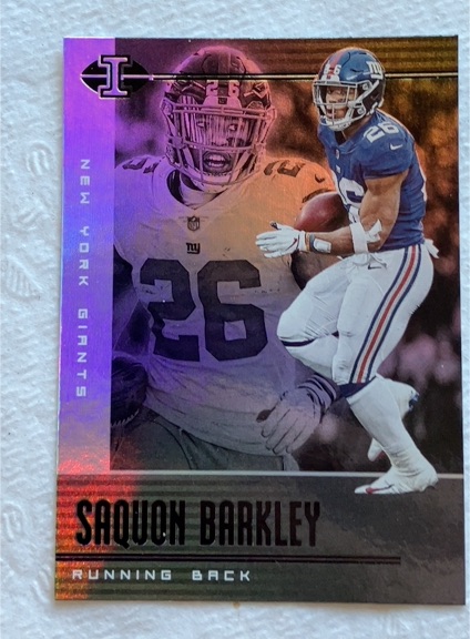 2019 Panini Illusions #23 Saquon Barkley — front