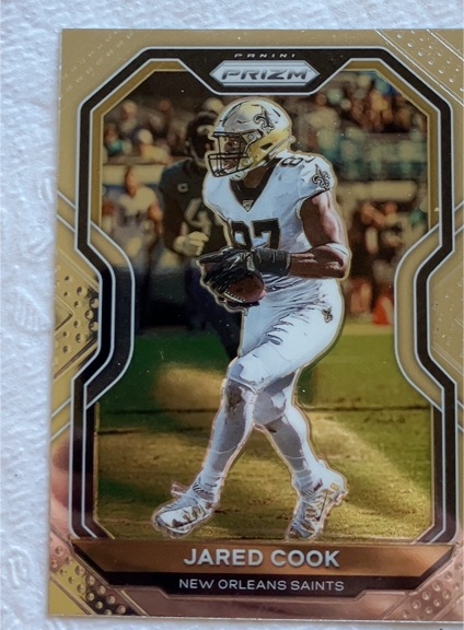 2020 Panini Prizm #247 Jared Cook — front