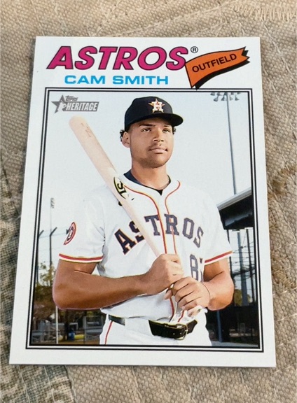 2026 Topps Heritage #69 Cam Smith — front