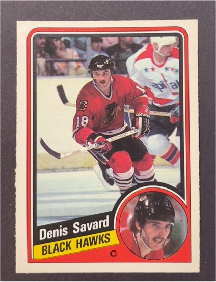 1984-85 Topps #35 Denis Savard — front