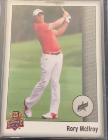 2014 Upper Deck 25th Anniversary #53 Rory McIlroy — front