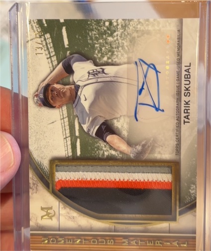 2025 Topps Tier One #13 Tarik Skubal — front