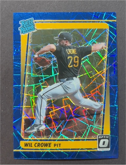 2021 Donruss Optic #94 Wil Crowe — front