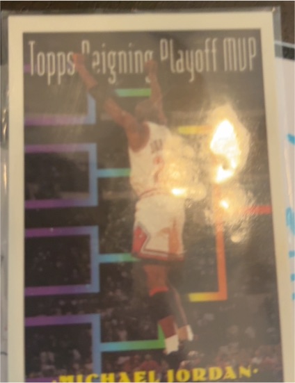 1993-94 Topps #199 Michael Jordan — front