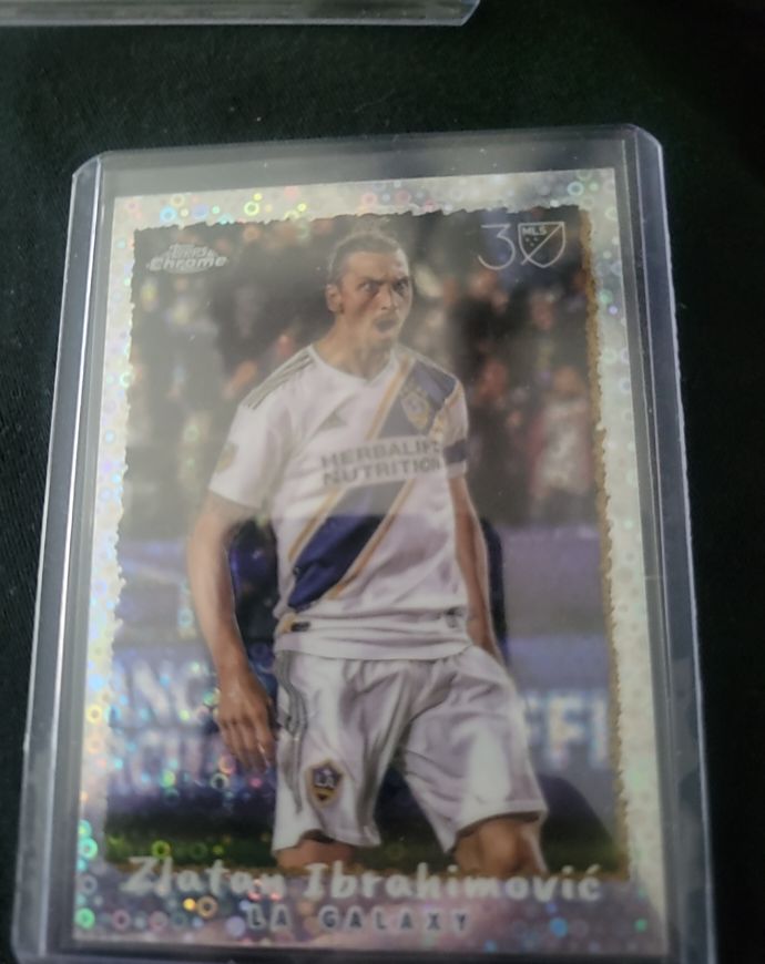 2025 Topps Chrome MLS #NF-3 Zlatan Ibrahimovic — front
