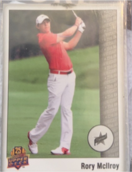 2014 Upper Deck 25th Anniversary #53 Rory McIlroy — front