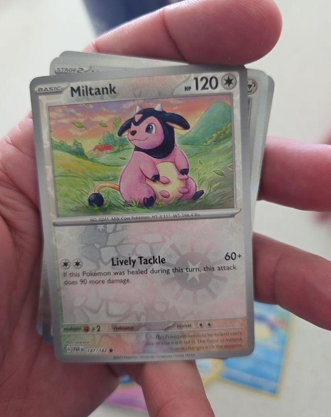 2022 Pokémon SV04: Paradox Rift #147 Miltank — front