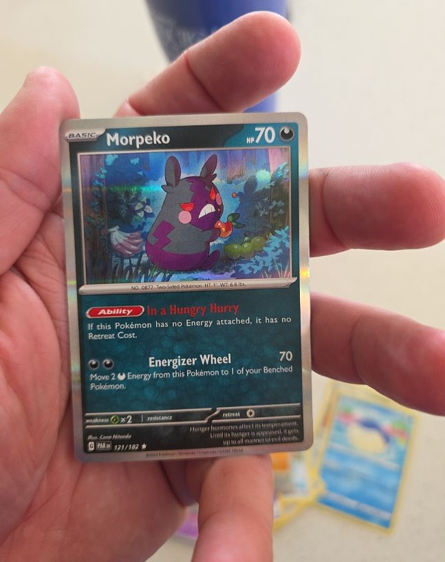2021 Pokémon SV04: Paradox Rift #121 Morpeko — front