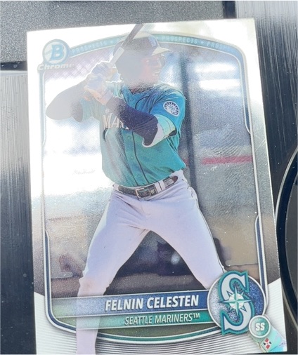 2025 Bowman Draft Chrome #BDC-103 Felnin Celesten — front