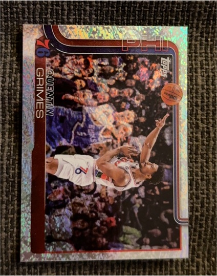 2025-26 Topps #25 Quentin Grimes — front