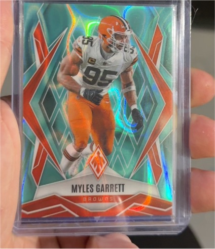2025 Panini Phoenix #73 Myles Garrett — front