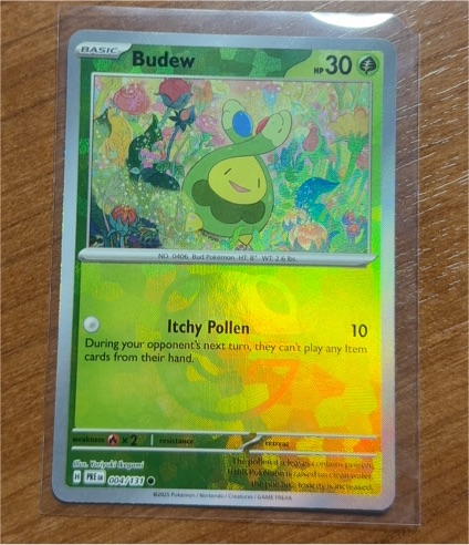 2015 Pokémon #004 Budew — front