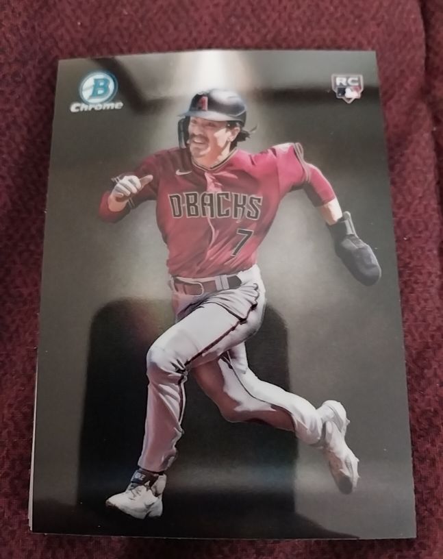 2023 Bowman Chrome Bowman Spotlights #BS-1 Corbin Carroll RC — front