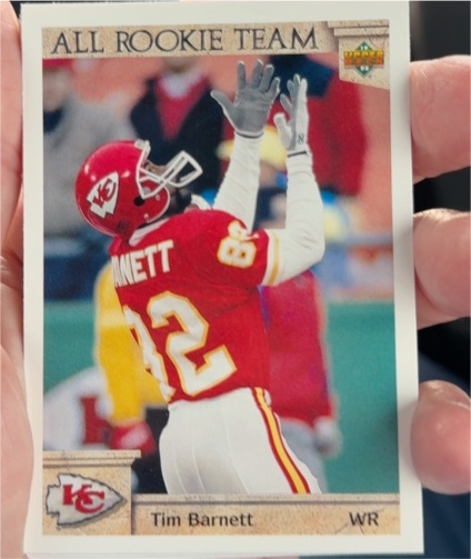 1992 Upper Deck #37 Tim Barnett — front