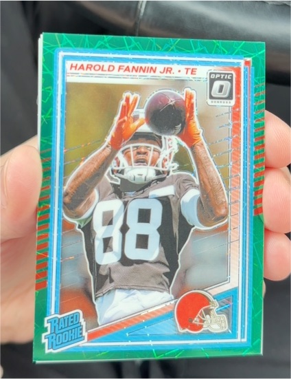 2025 Donruss Optic #284 Harold Fannin Jr. — front