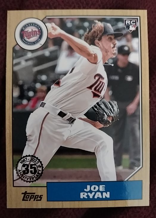 2022 Topps Series 2 35th Anniversary #87TB-15 Joe Ryan — front