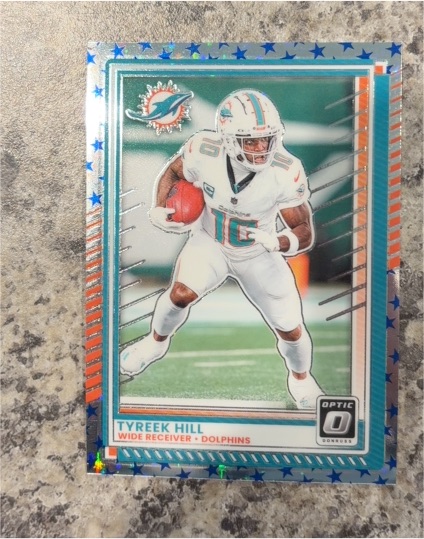 2025 Panini Donruss Optic #150 Tyreek Hill — front