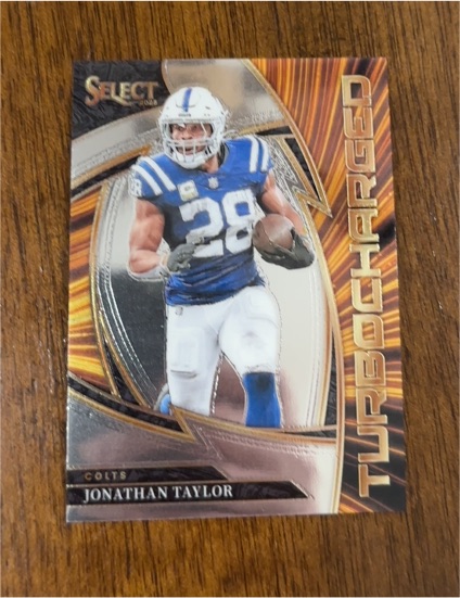 2025 Panini Select #12 Jonathan Taylor Turbocharged — front