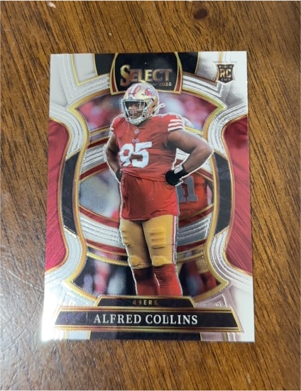2025 Panini Select Concourse #17 Alfred Collins — front
