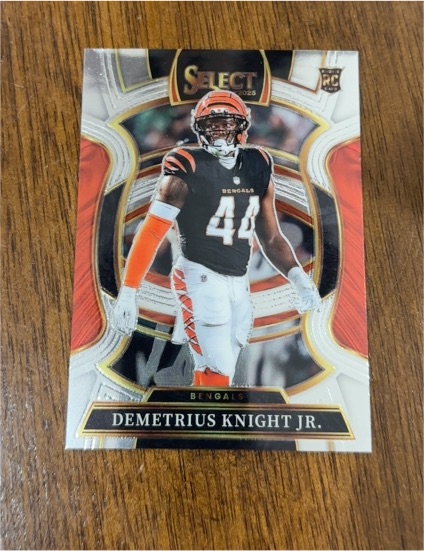 2025 Panini Select #58 Demetrius Knight Jr. — front