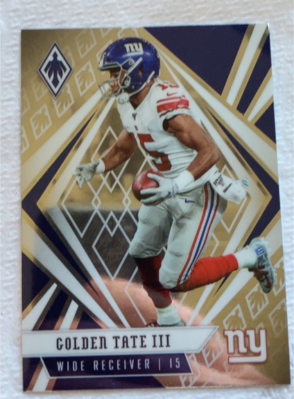 2020 Panini Phoenix #81 Golden Tate III — front