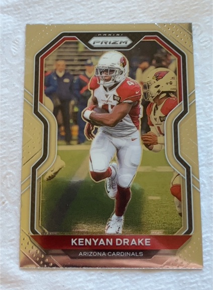 2020 Panini Prizm #267 Kenyan Drake — front